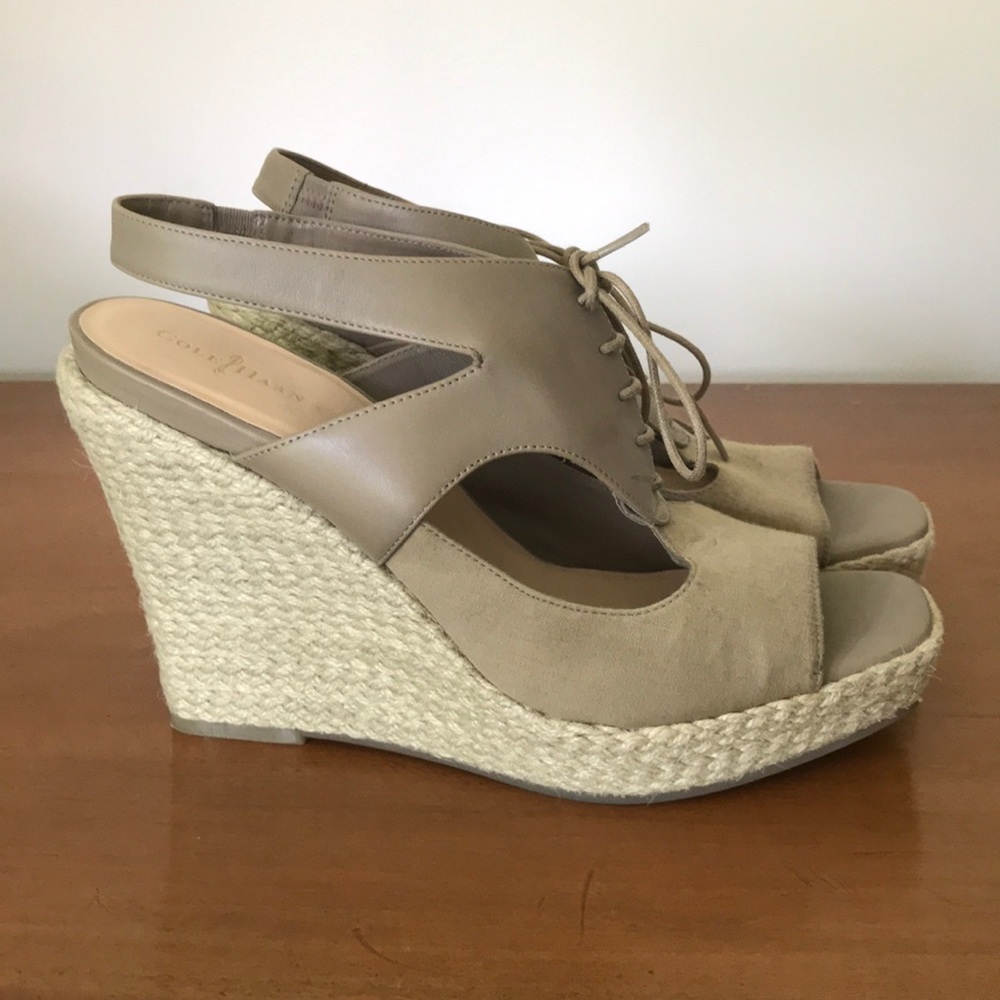 Size 10 Cole Haan wedge